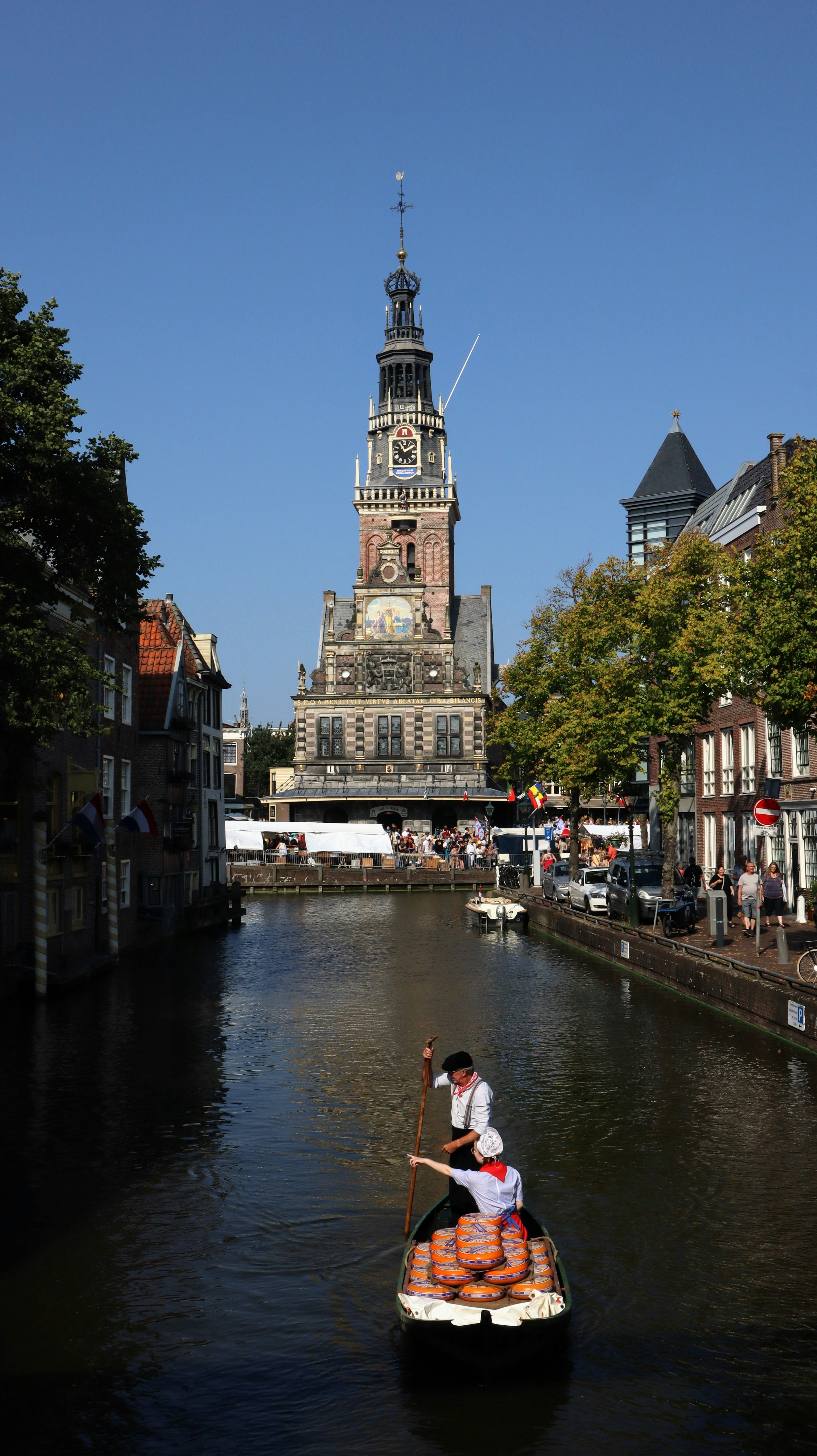 Alkmaar � ostemarked og Waagtoren
